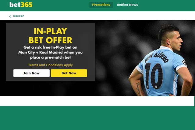 Man City Real Madrid €50 In-Play Bet Offer Livetipster.com
